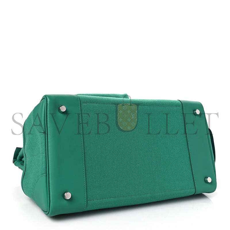 HERMES MASTER BIRKIN 35 CARGO CANVAS AND SWIFT PALLADIUM HARDWARE (35*25*18cm)